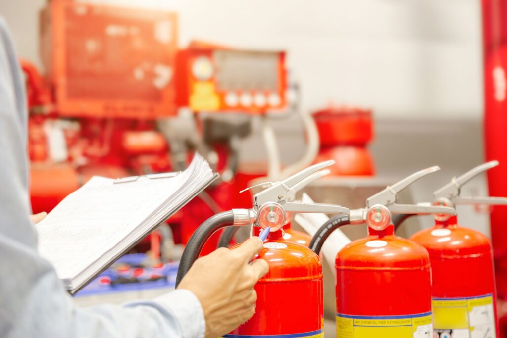 fire extinguishers